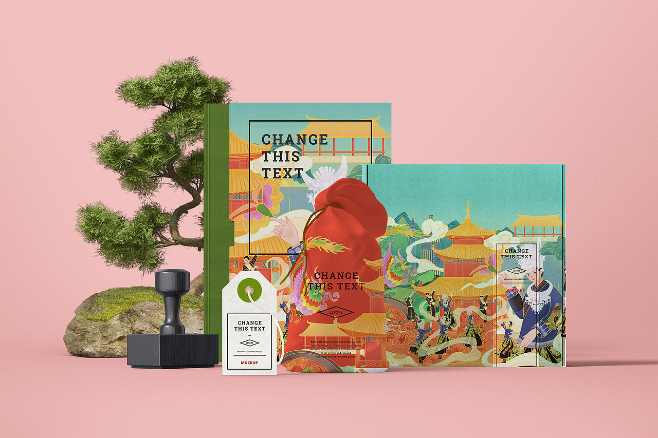 国潮插画-印象贵州（图ZMjg5NDEzMjg0） - 商业插画 - 站酷设计师一团羊羊原创素材 - 站酷ZCOOL