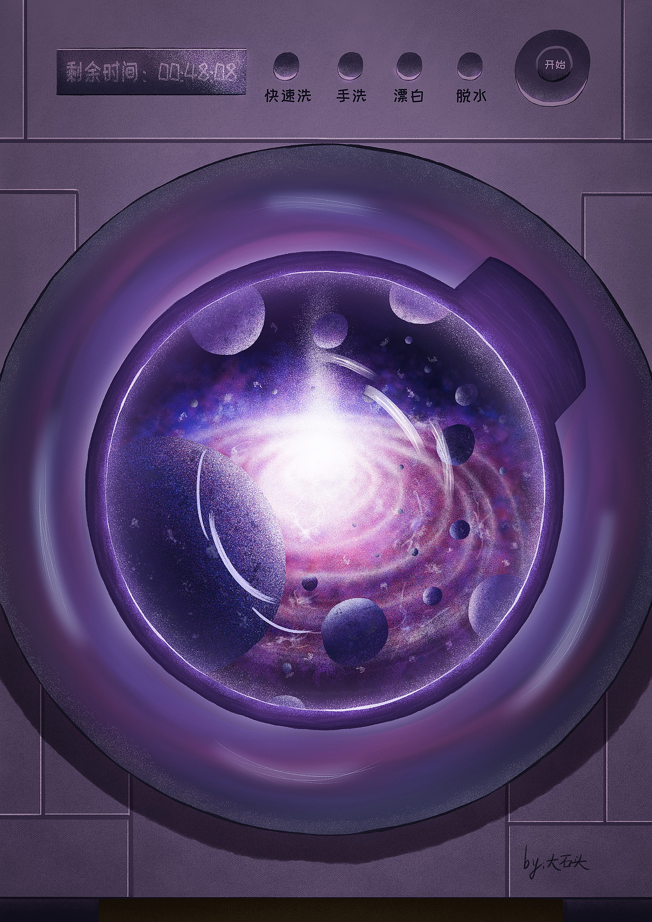 陆续的手绘作品 厚涂/插画