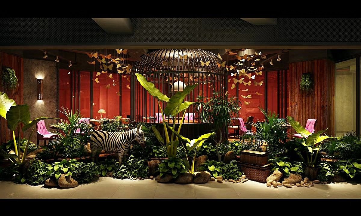 音乐餐厅效果表现