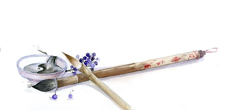 古风素材（图ZMTQ3ODAwMDg4） - 商业插画 - 站酷设计师鸿飛插画原创素材 - 站酷ZCOOL