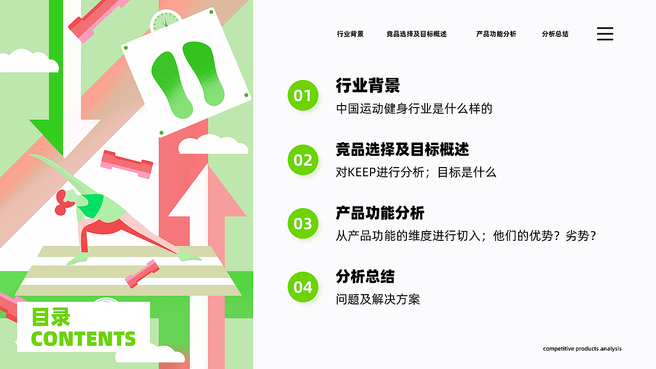 运动健身类APP竞品分析