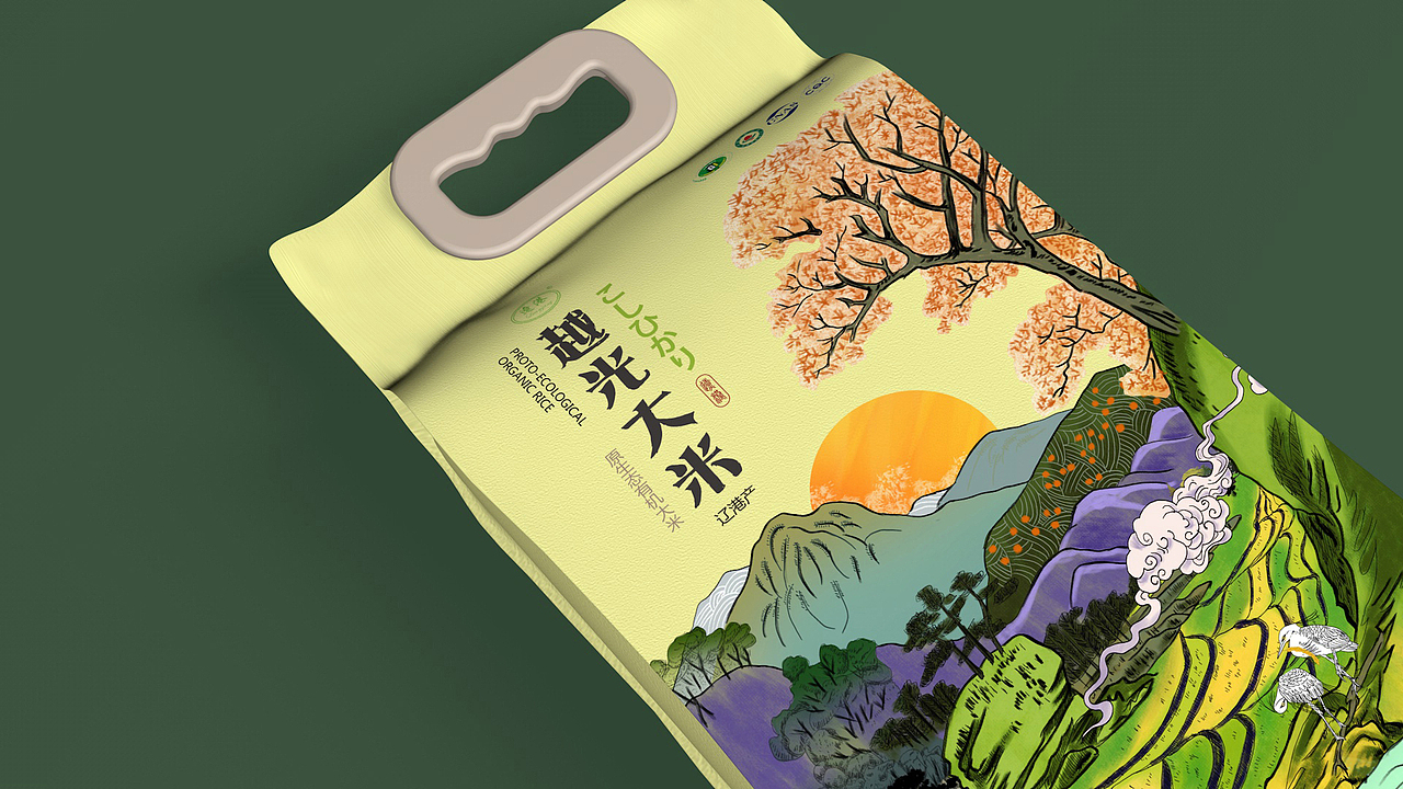 辽港大米包装设计