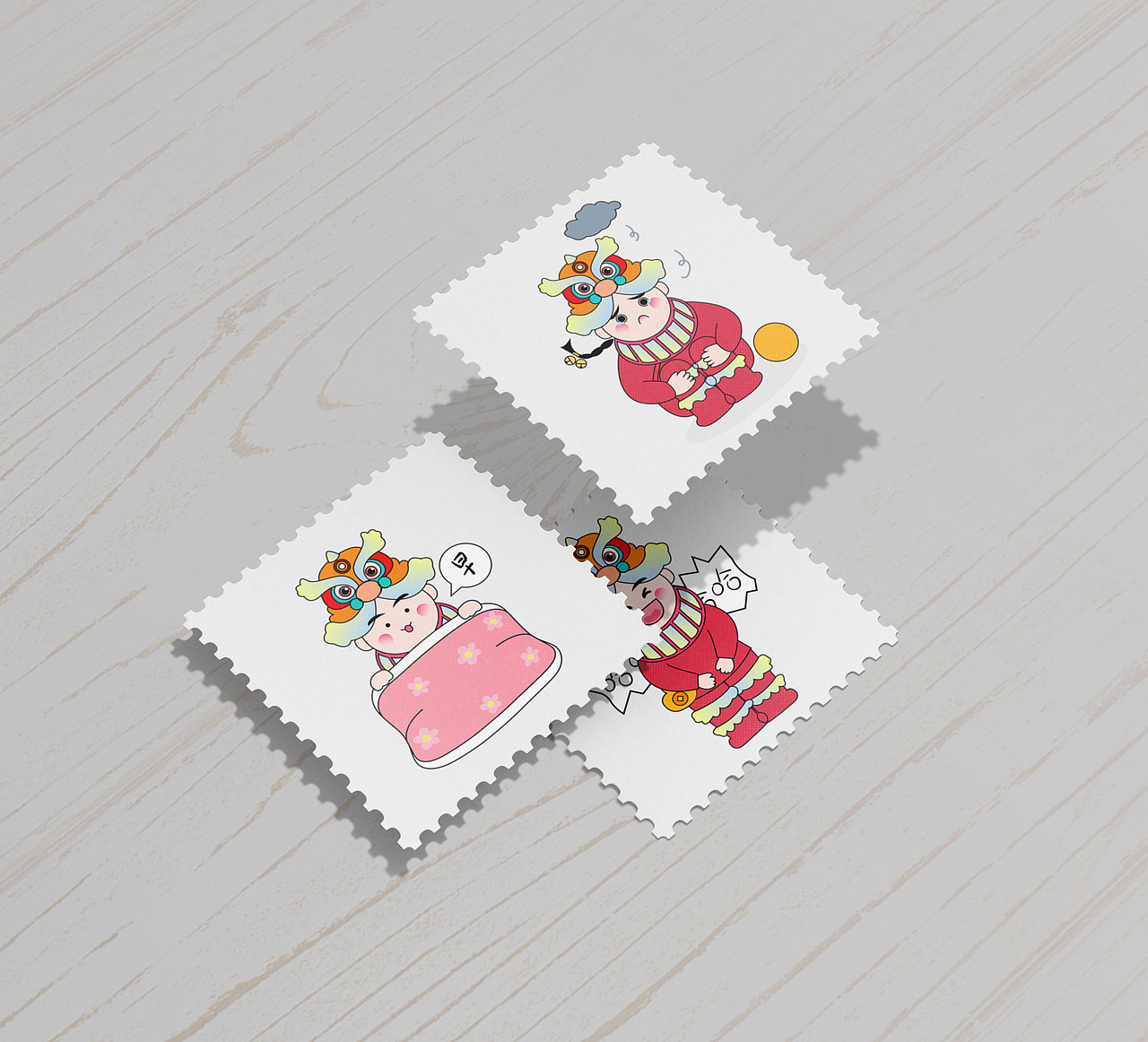 狮宝IP表情包（图ZMjYzMTY0Njc2） - IP形象 - 站酷设计师飒喵喵怪原创素材 - 站酷ZCOOL