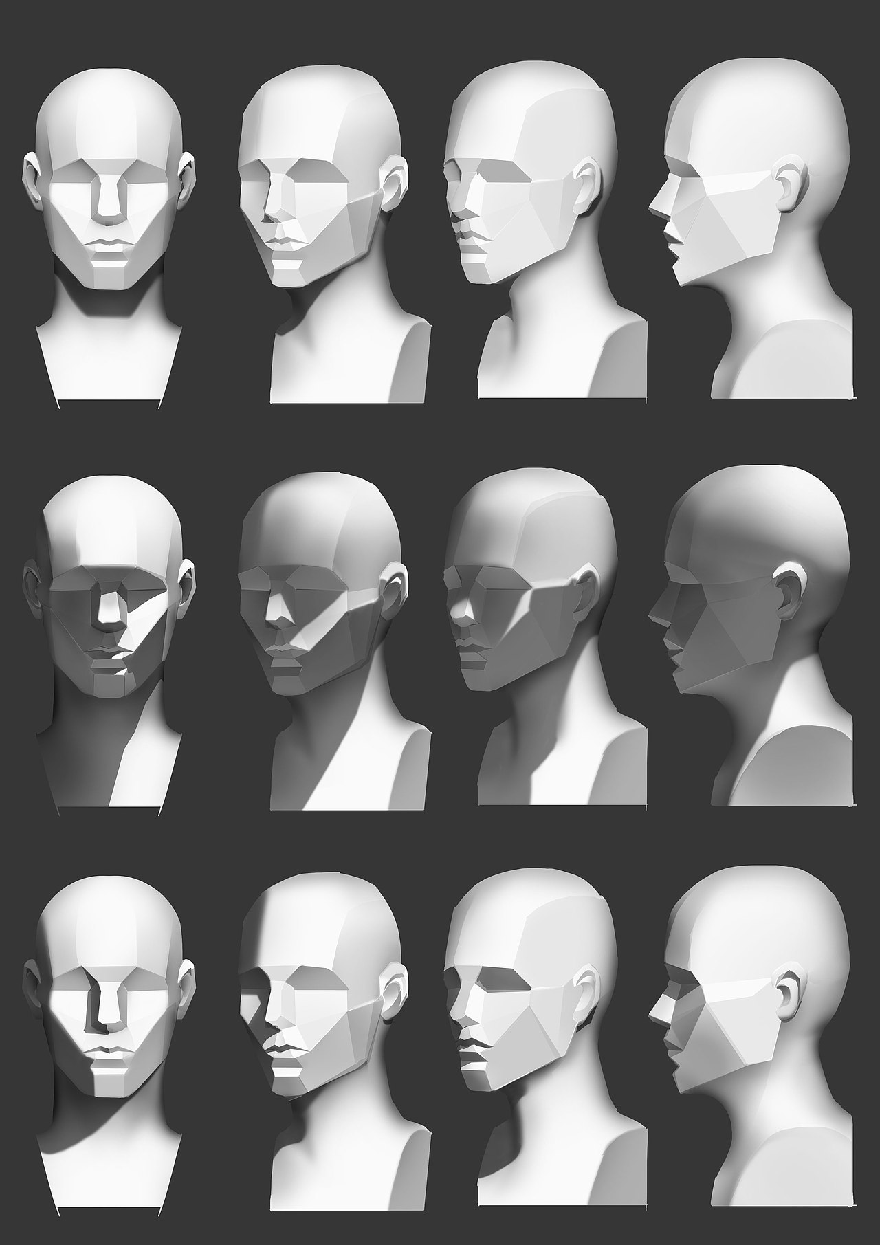 之前的一个头像打光练习 ​​​​（图ZMjY1NjI4NjE2） - 创作习作 - 站酷设计师战神3原创素材 - 站酷ZCOOL