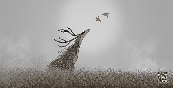 十張橫幅《守林人》系列（圖ZMTkyMzU4NDg0） - 商業(yè)插畫(huà) - 站酷設(shè)計(jì)師畫(huà)如人生原創(chuàng)素材 - 站酷ZCOOL