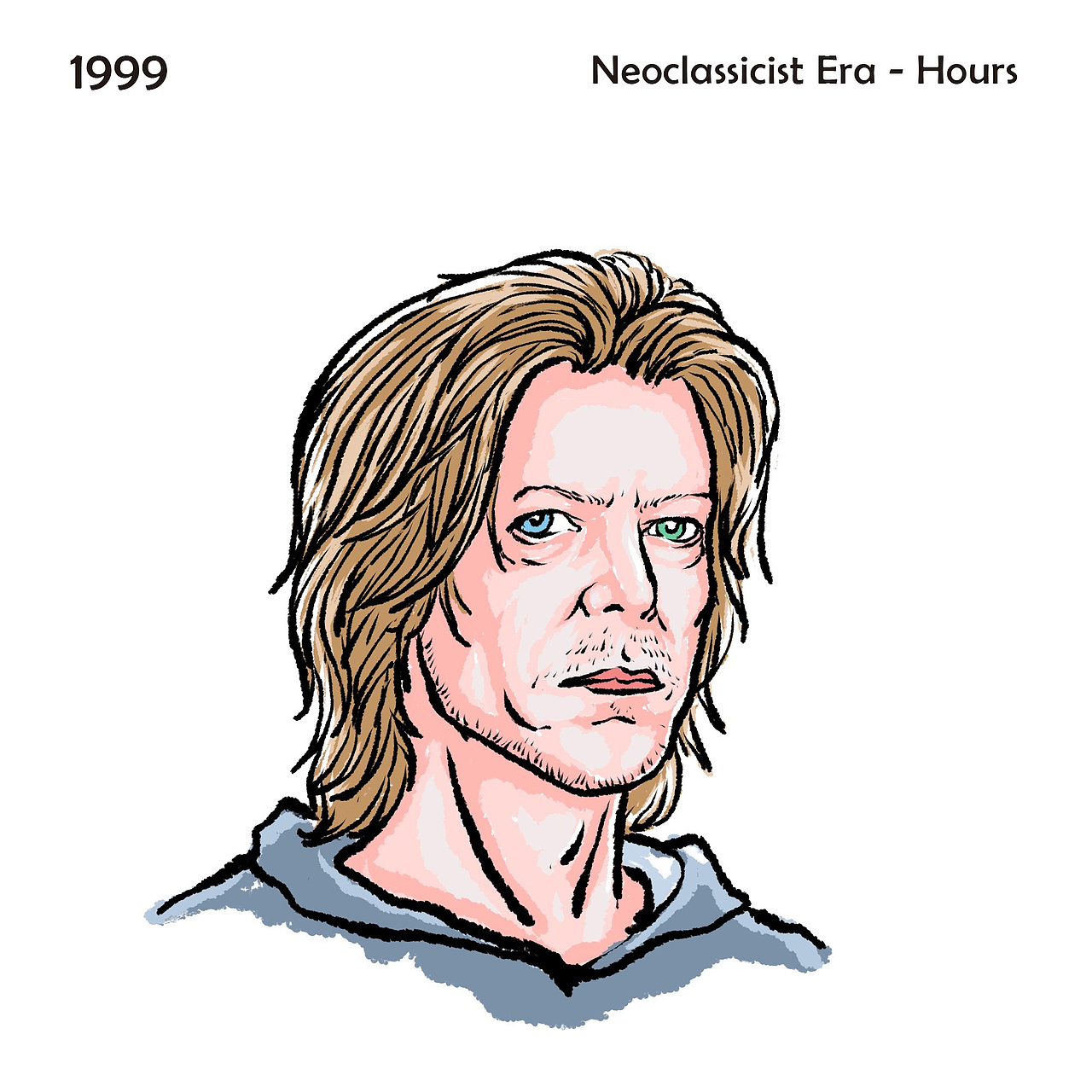 各个时期的David Bowie（图ZMjg1NzY5ODcy） - 创作习作 - 站酷设计师设计所索命3000原创素材 - 站酷ZCOOL