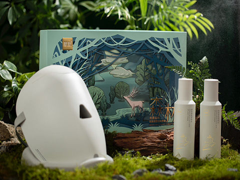 产品摄影|雨雾森林套盒|默默