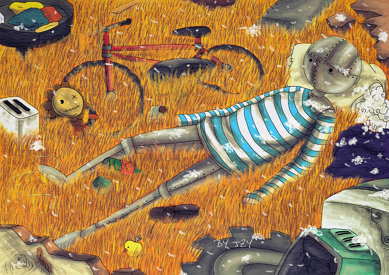 漏网之鱼|插画|创作习作|jzy09_原创作品-站酷zcool