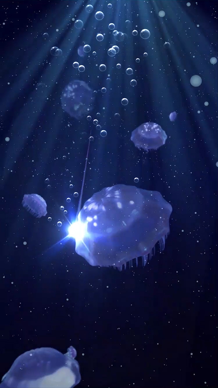 C4D 深海水母助眠场景 喜马拉雅二楼（图ZMTk1OTcwOTQw） - 场景 - 站酷设计师溜溜小鱼原创素材 - 站酷ZCOOL