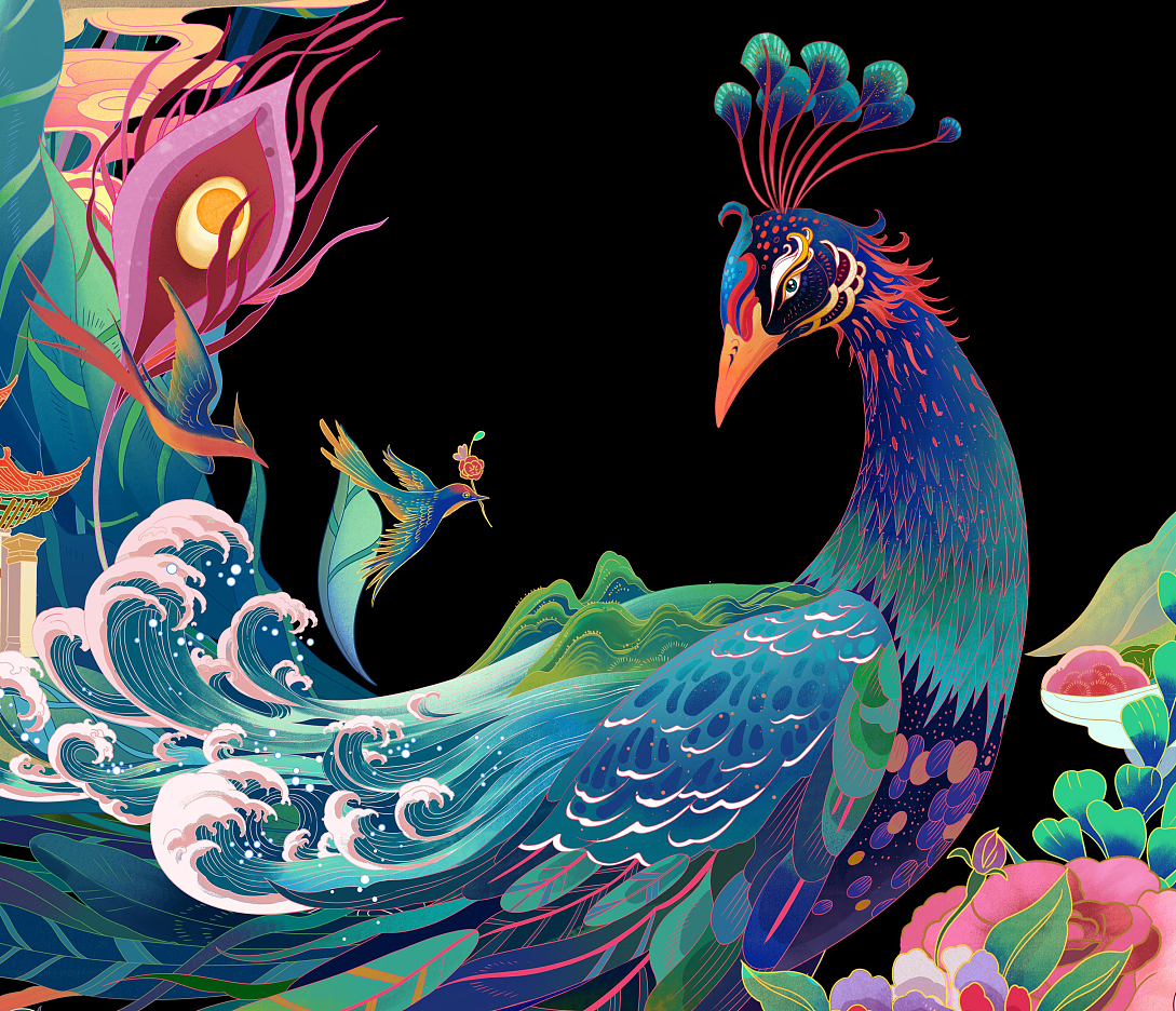 滇南印象-咚咚食品包装插画|插画|商业插画|鸣川 - 原创作品 - 站酷