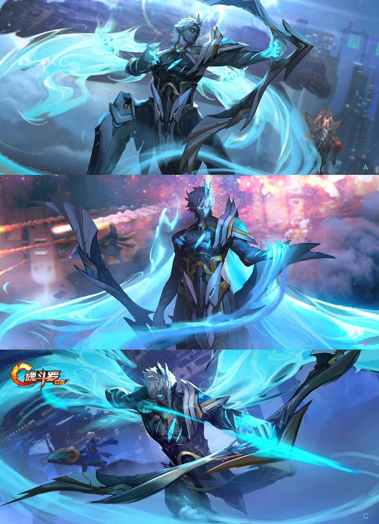 为游戏《魂斗罗》创作的角色插图