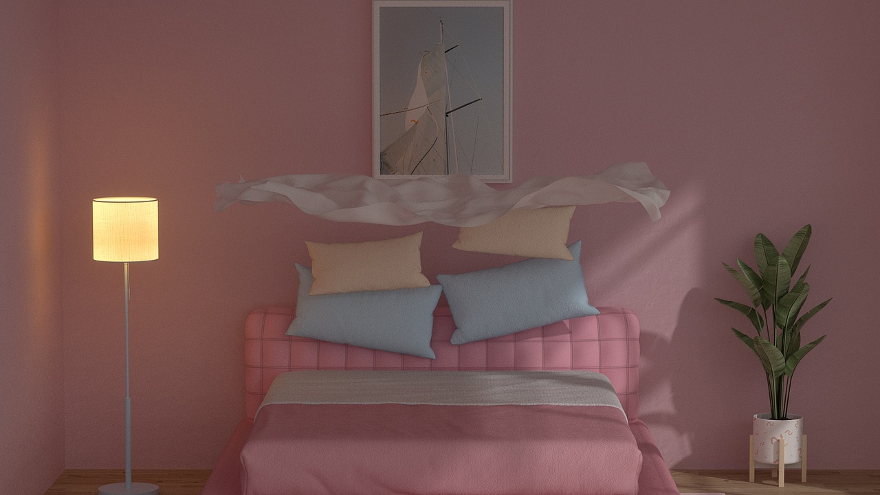 家具布料动画【C4D+OC+AE】（图ZMzIzNDM0NTc2） - 建筑/空间 - 站酷设计师五分钟_原创素材 - 站酷ZCOOL