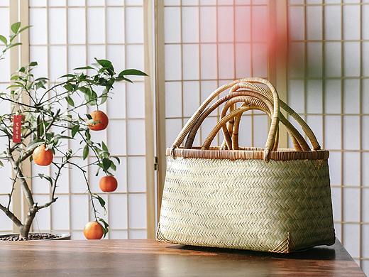 经典竹编篮