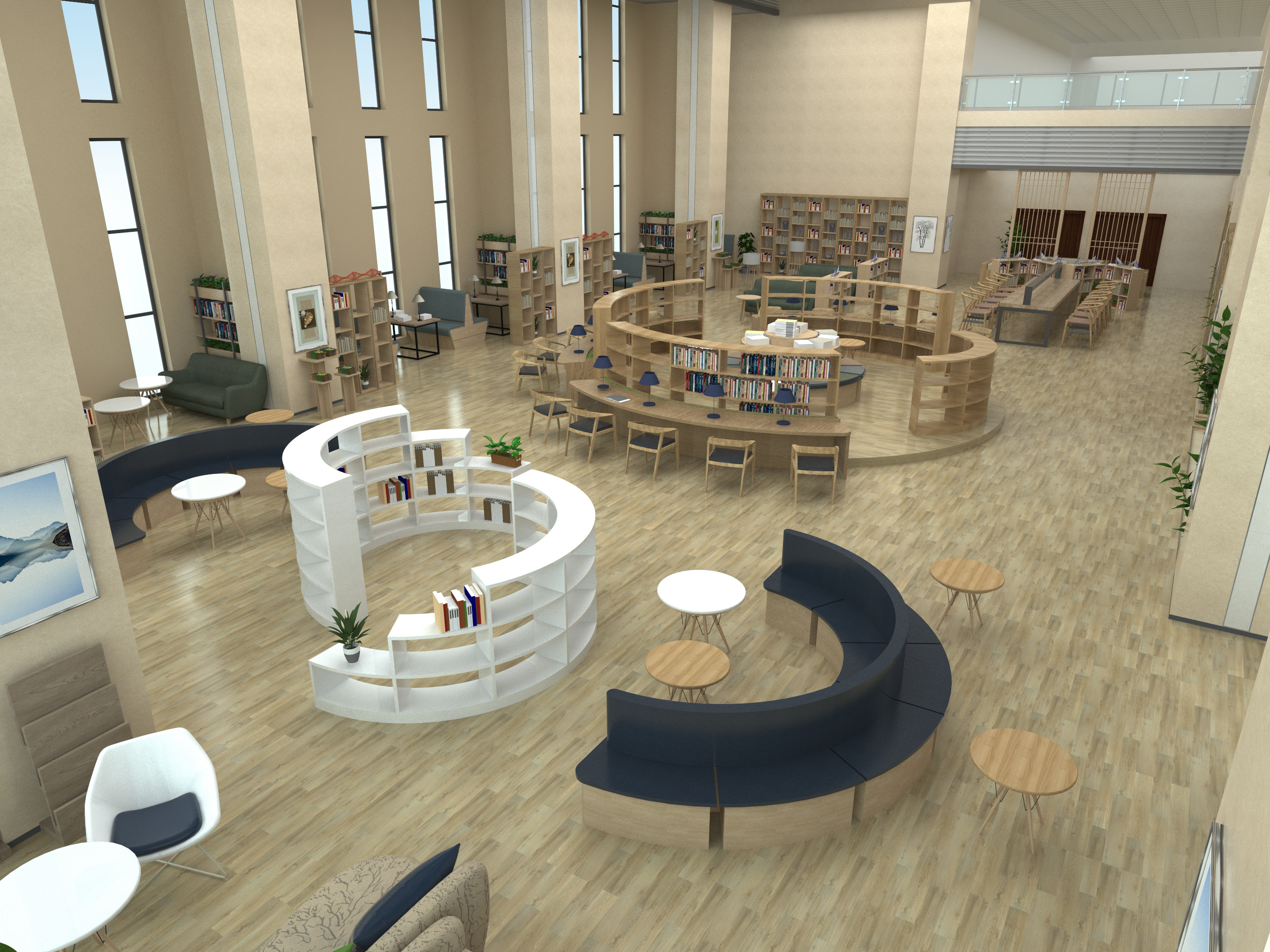苏州运河图书馆-建e室内设计网-设计案例