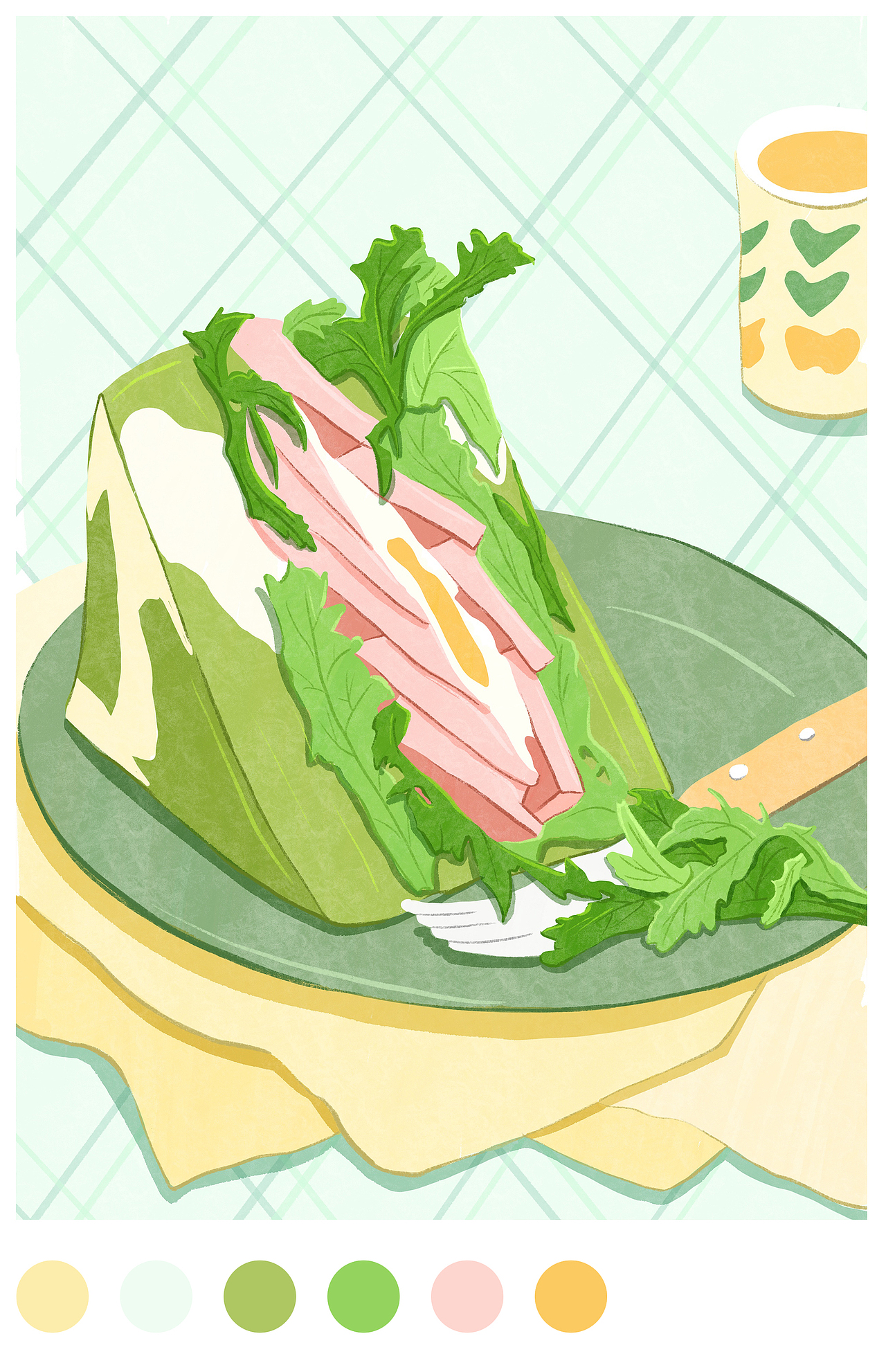 水彩插画/看起来很好吃（图ZMjgxNjkxMjA0） - 创作习作 - 站酷设计师画画的七小七原创素材 - 站酷ZCOOL