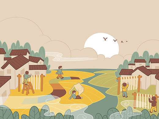 中江纯收工挂面品牌包装设计