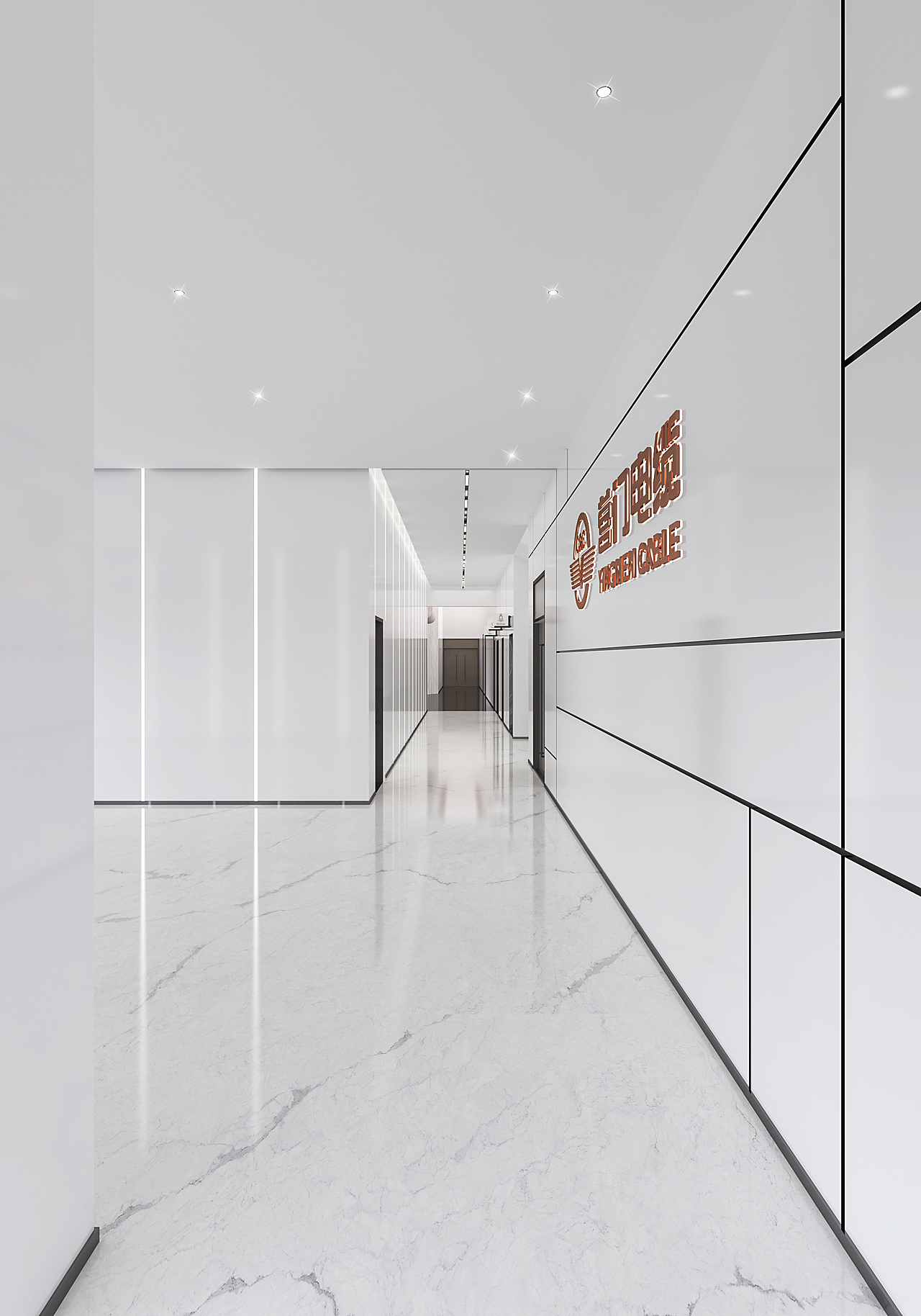 企业展厅设计方案（图ZMzY1MDIyNzYw） - 展陈设计 - 站酷设计师视研所原创素材 - 站酷ZCOOL