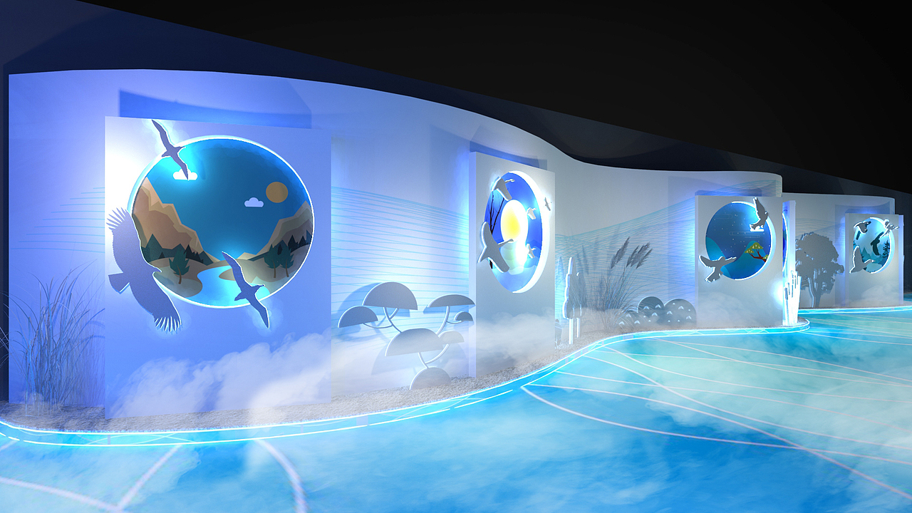 蔚蓝山海案名发布会一套（图ZMTc5NTg5NTI0） - 场景 - 站酷设计师头铁的画图仔原创素材 - 站酷ZCOOL