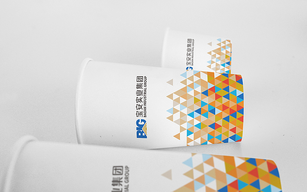 深圳宝安实业集团企业形象标志、品牌VIS设计（图ZMjQxMTY2NTk2） - 品牌 - 站酷设计师深圳亿智品牌设计原创素材 - 站酷ZCOOL