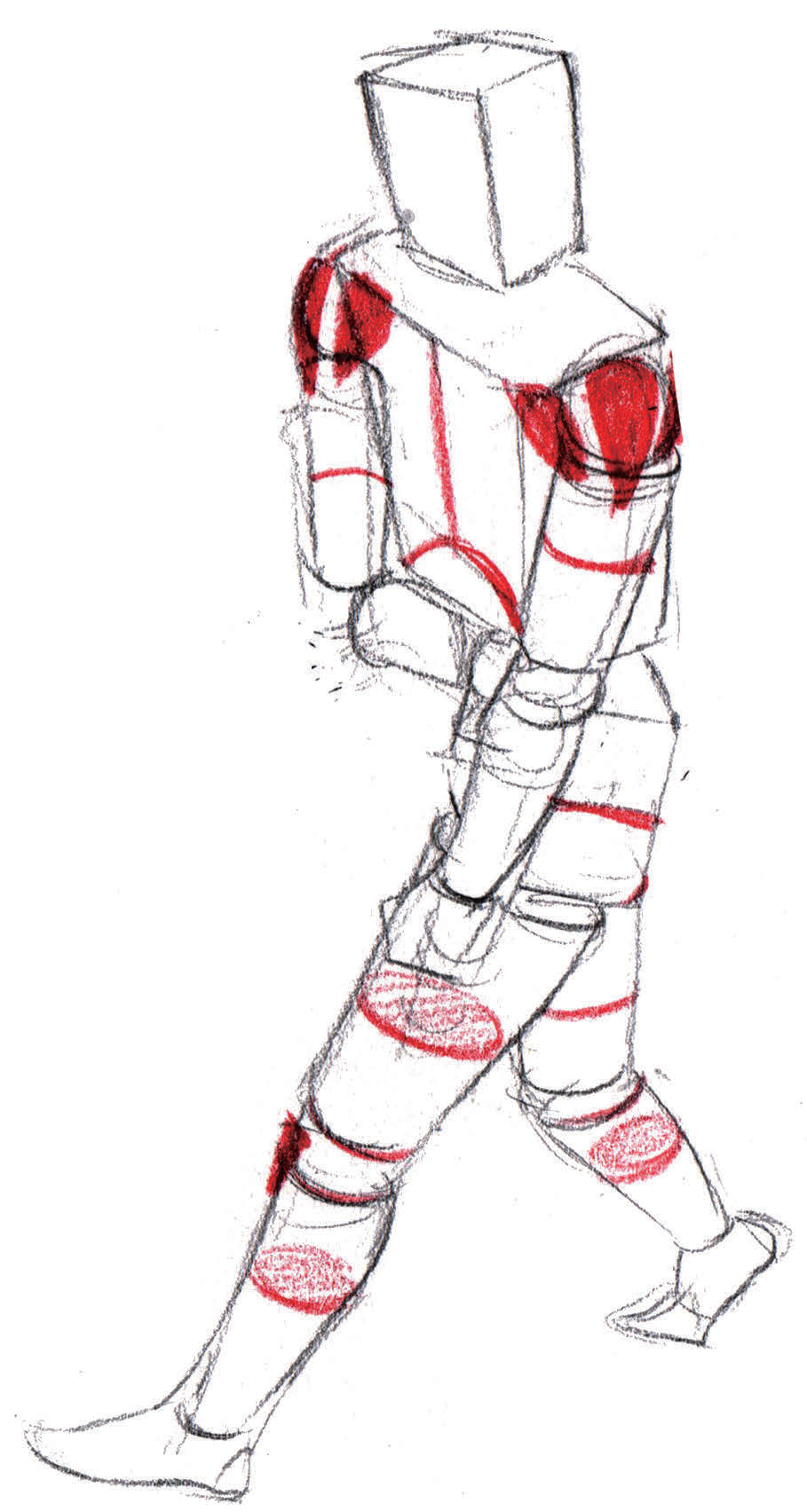 绝了这些纸片人太有意思了内附人体动态造型合集