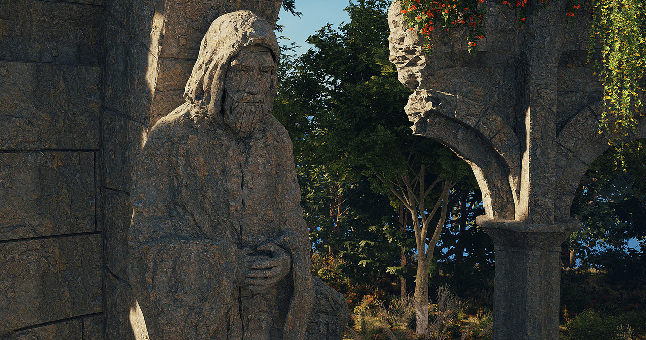 D5渲染器-《遗落的圣殿》（图ZMjk0Mzg2MTA4） - 场景 - 站酷设计师JaysongShao原创素材 - 站酷ZCOOL