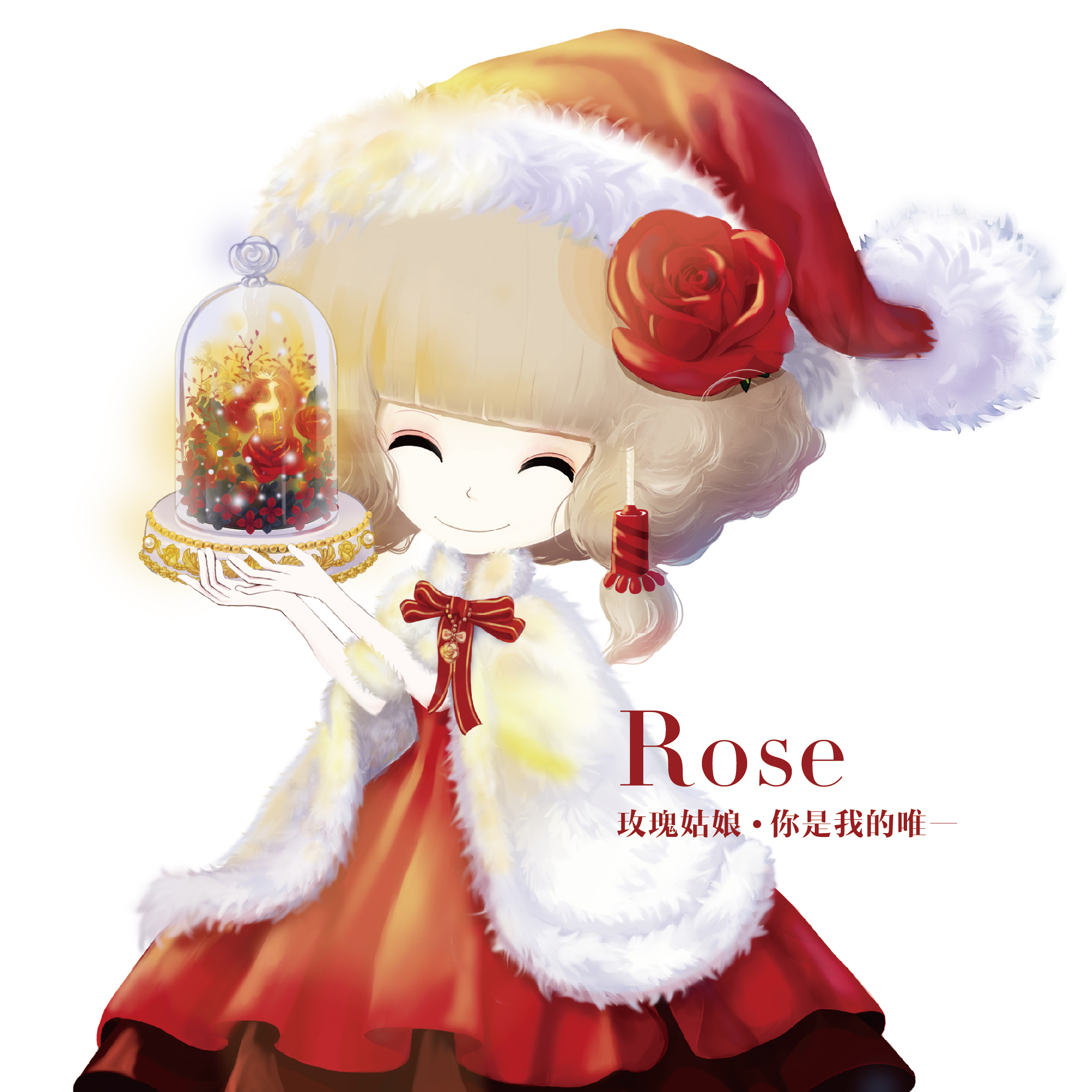 【花花姑娘.倒影】bjd娃娃—圣诞主题