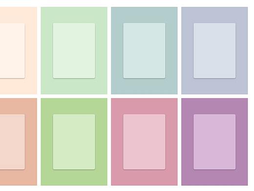 简单的配色练习（个人主页-ZNDUyODcwMDA=） - 软件界面 - 站酷设计师Z15968435原创素材 - 站酷ZCOOL