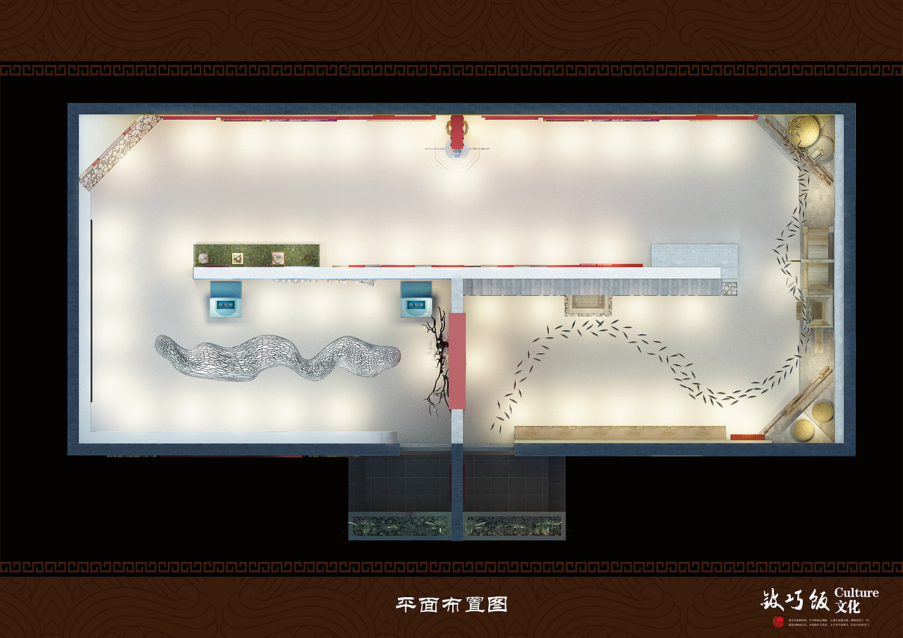 敛巧饭展厅（图ZMTI1MzU1ODg=） - 家装设计 - 站酷设计师bjxcsj原创素材 - 站酷ZCOOL