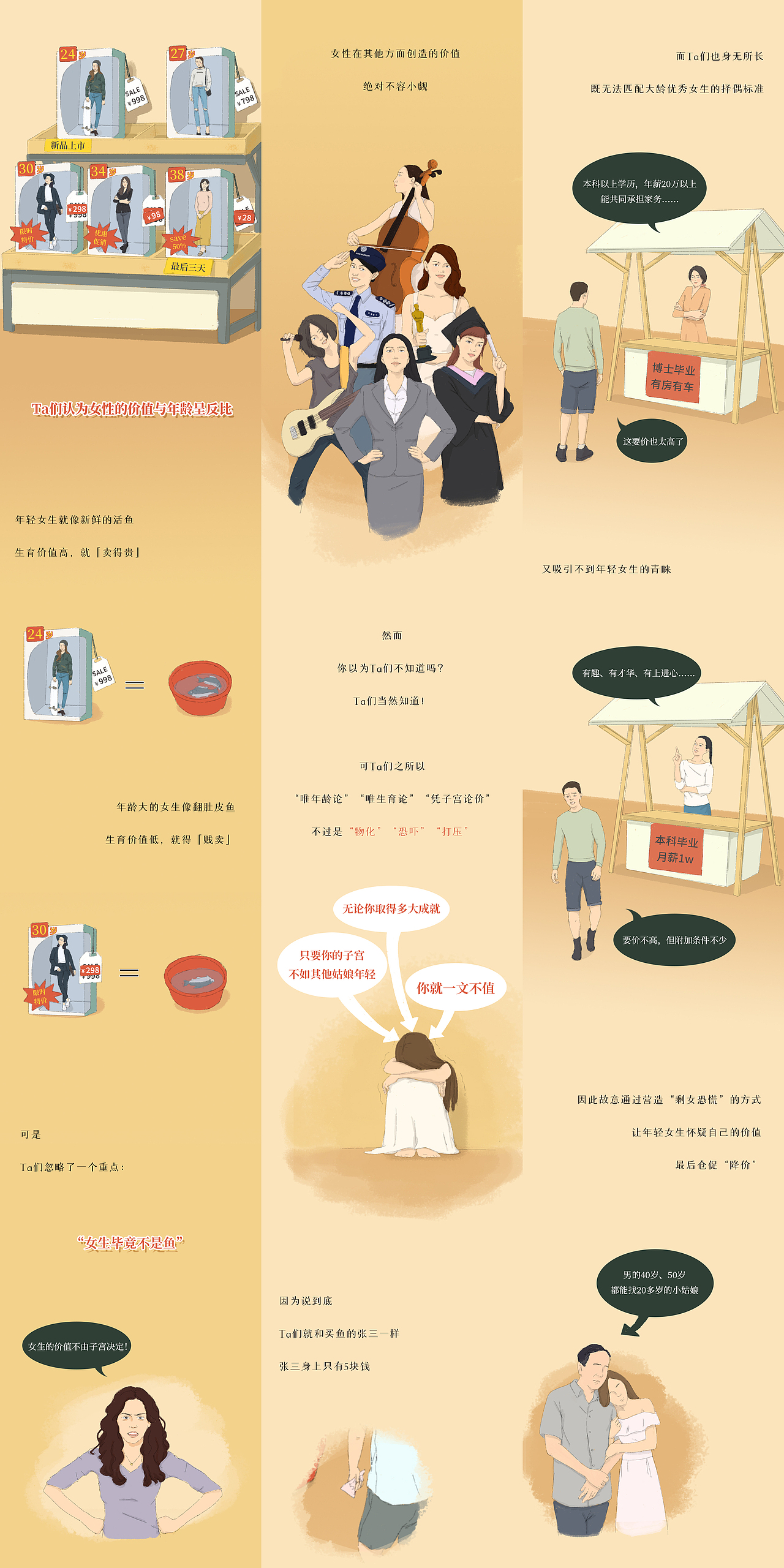 2020公众号漫画年终总结