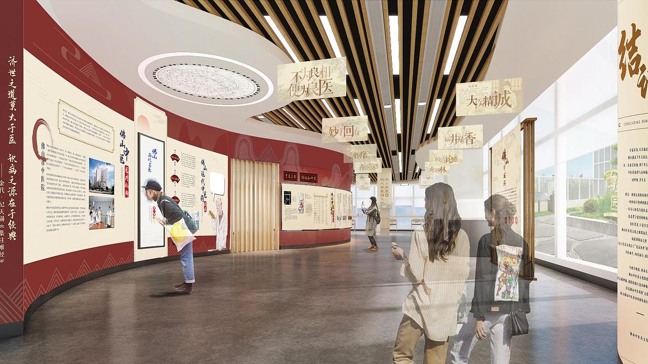 项目展示-佛山中医药文化馆展项平面设计（图ZMjkzMzE4NDg4） - 其他平面 - 站酷设计师passenger_原创素材 - 站酷ZCOOL