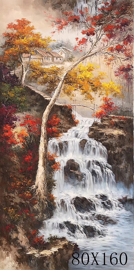 精品山水风景油画