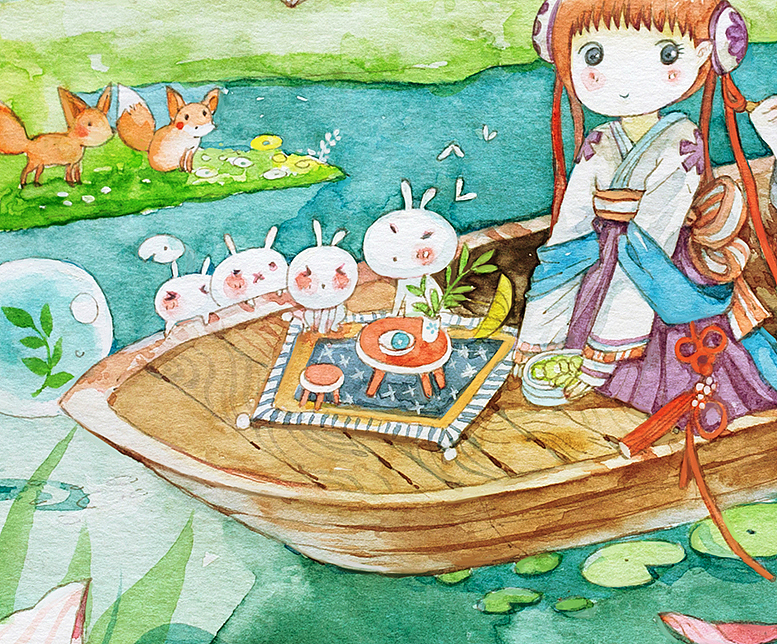 水彩（图ZMzkwMTgwOTY=） - 商业插画 - 站酷设计师舞小仙原创素材 - 站酷ZCOOL