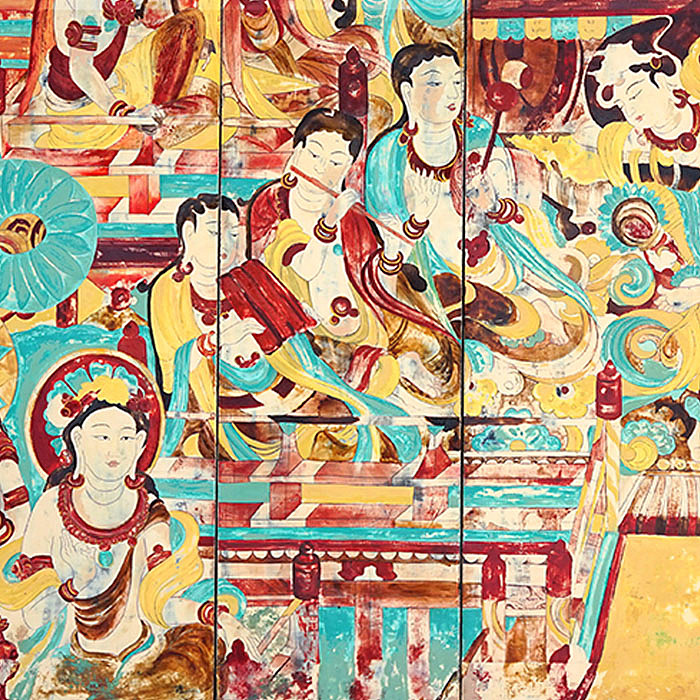 大漆屏风（图ZMTIxOTU5ODQ0） - 绘画 - 站酷设计师依山漆作原创素材 - 站酷ZCOOL