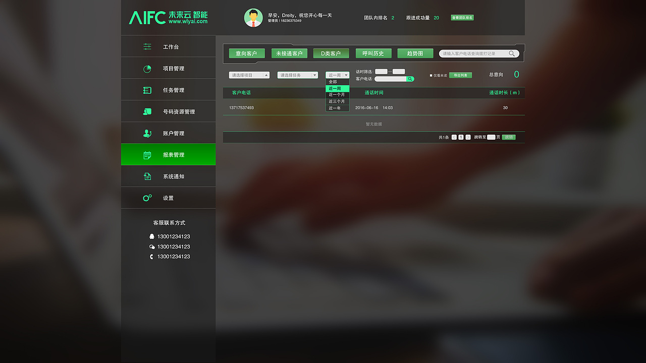 人工智能后台操作界面交互设计