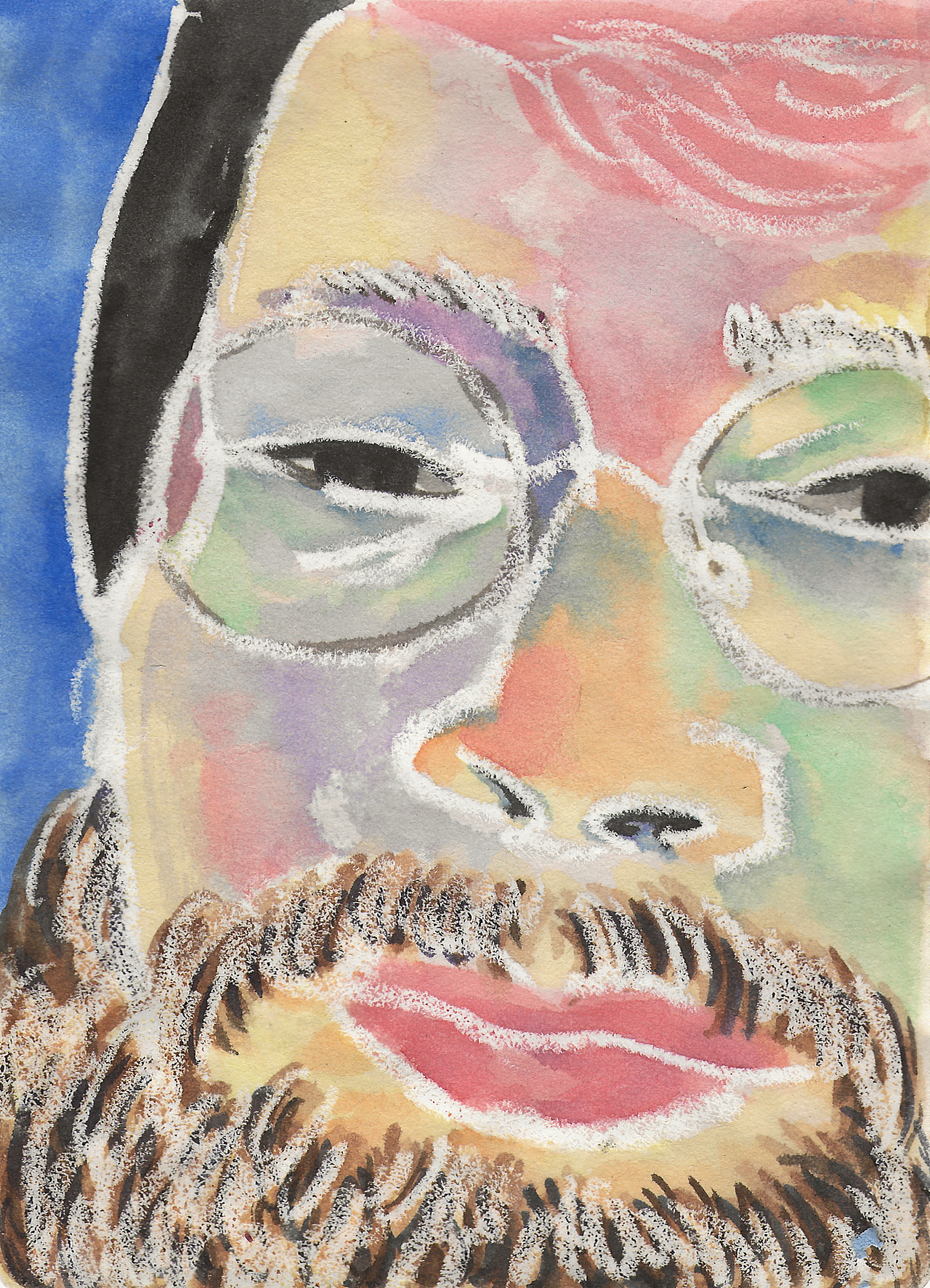 【Face to Face】系列，可售，可定制（图ZMTc5NTc1Njcy） - 艺术插画 - 站酷设计师四眼皮儿Zheyi原创素材 - 站酷ZCOOL