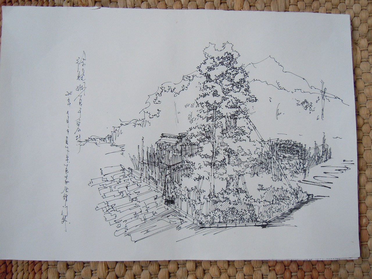 宏村的速写（图ZNTUwNDQwOA==） - 艺术插画 - 站酷设计师nhwd111原创素材 - 站酷ZCOOL