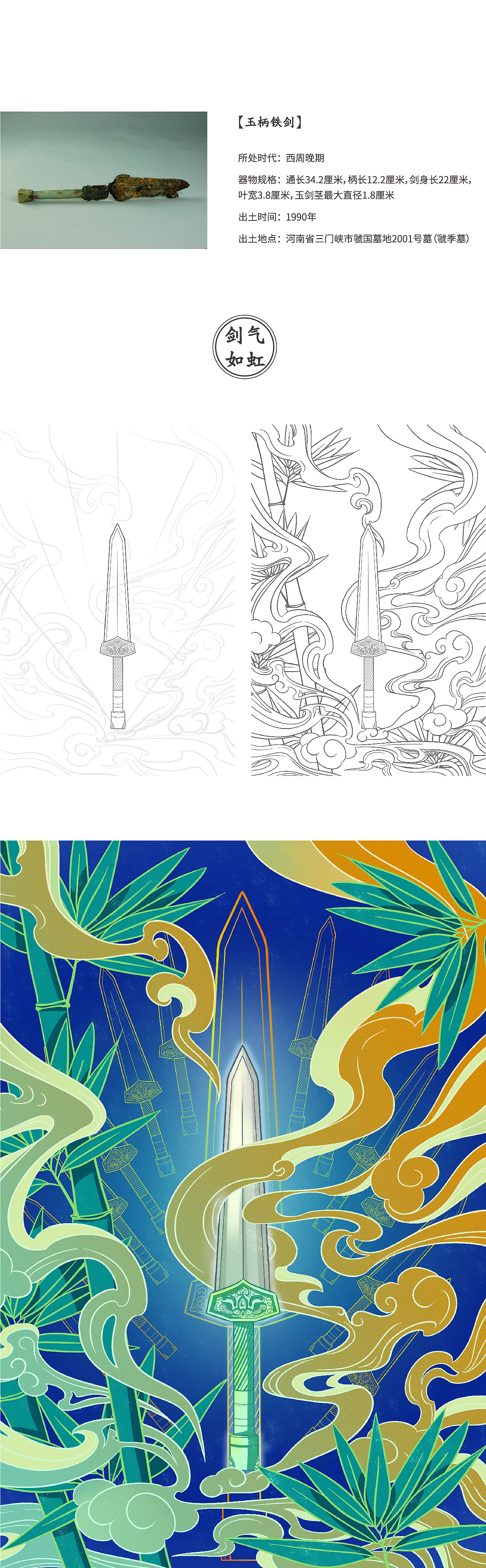 河南博物院 | 镇馆宝“国宝天团”系列（图ZMTkxMjk4NzY0） - 商业插画 - 站酷设计师鹤闻画话原创素材 - 站酷ZCOOL