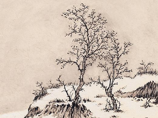 雪景小品（个人主页-ZNTExNDI0Njg=） - 绘画 - 站酷设计师泱谷原创素材 - 站酷ZCOOL