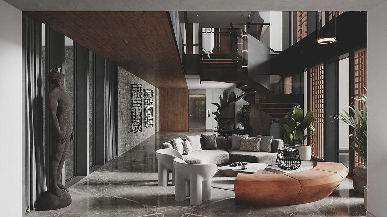 极致轻奢 - 让品质与艺术相交融的空间美学！（图ZMjU3NDI4Mzk2） - 家装设计 - 站酷设计师洪丹丹123and原创素材 - 站酷ZCOOL