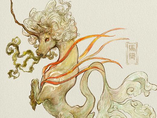 中国妖怪-马衔 恶物 野狐