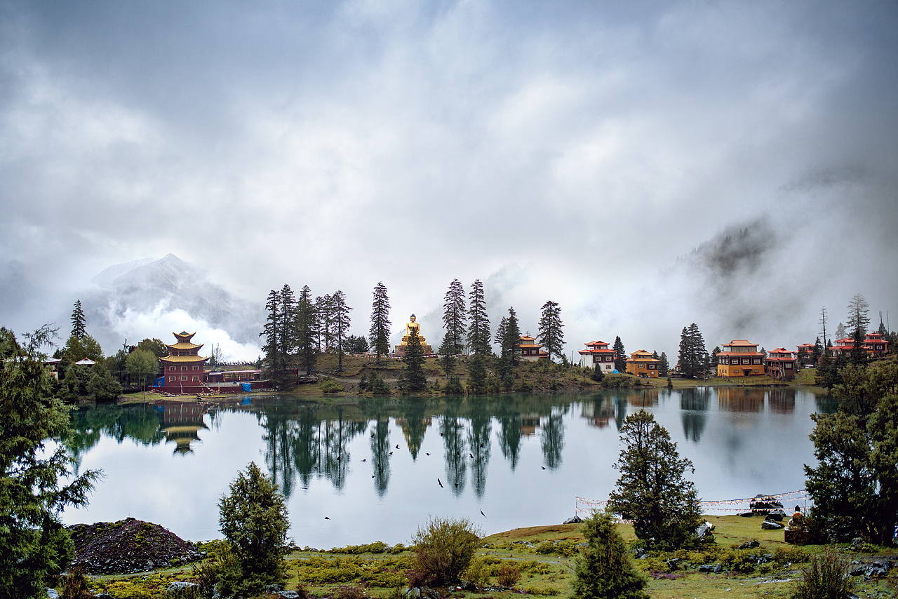 重走康巴藏区之——新龙措卡寺,措卡湖