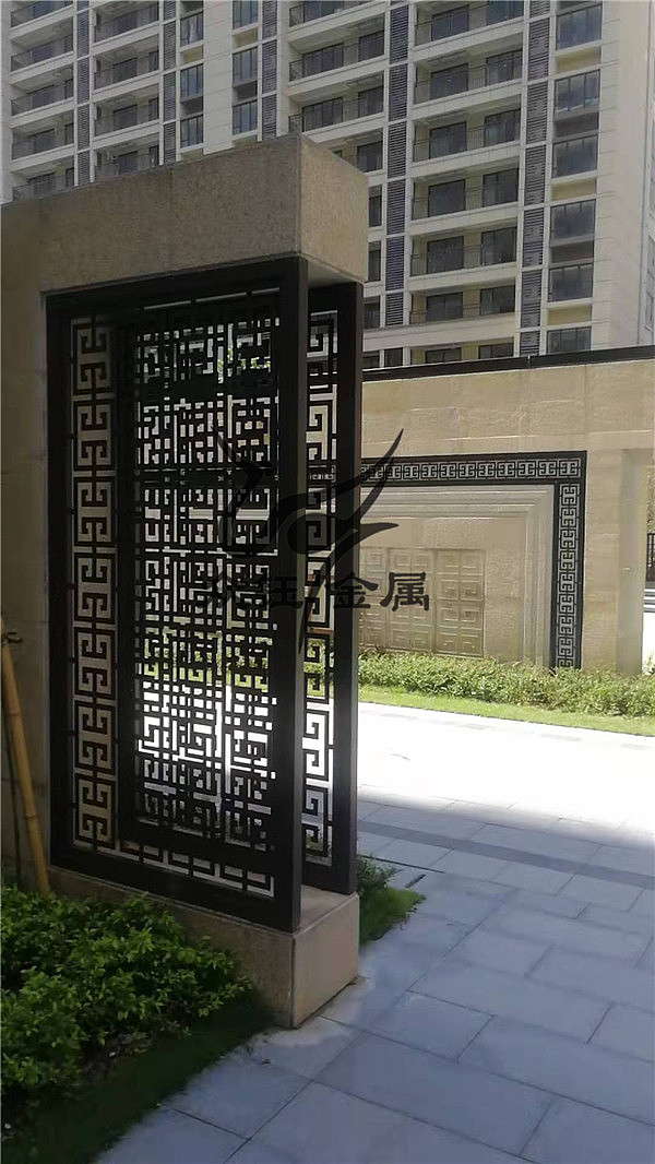 景墙不锈钢格栅 定制|空间|展陈设计|众钰金属_原创作品-站酷zcool