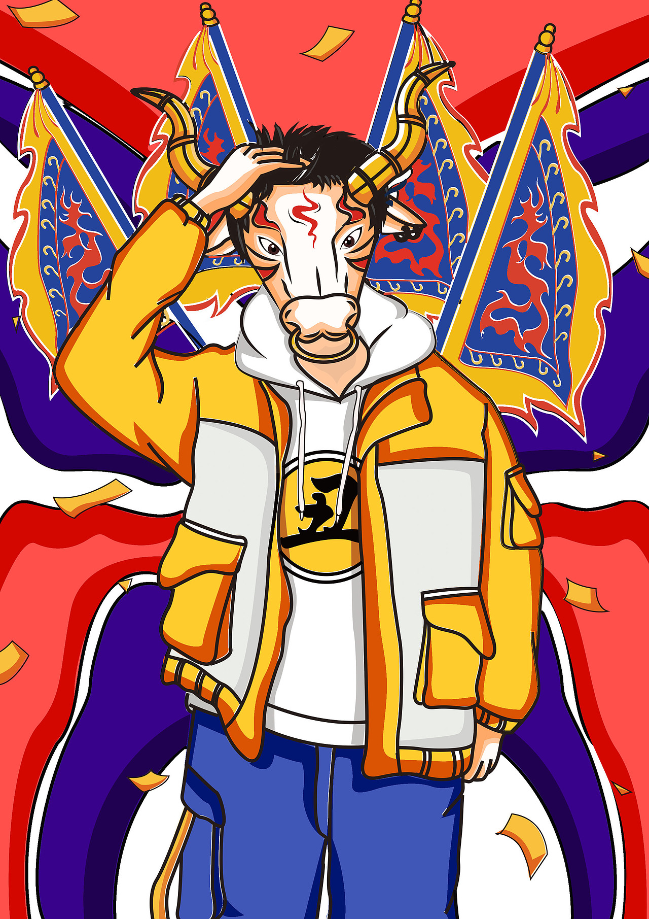 2019作品集（图ZMTcxMDE3NzQ4） - 艺术插画 - 站酷设计师奶茶你好原创素材 - 站酷ZCOOL