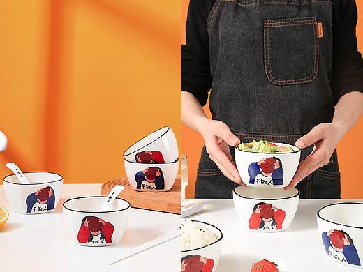 干饭人陶瓷碗×静物摄影 | 电商产品拍摄