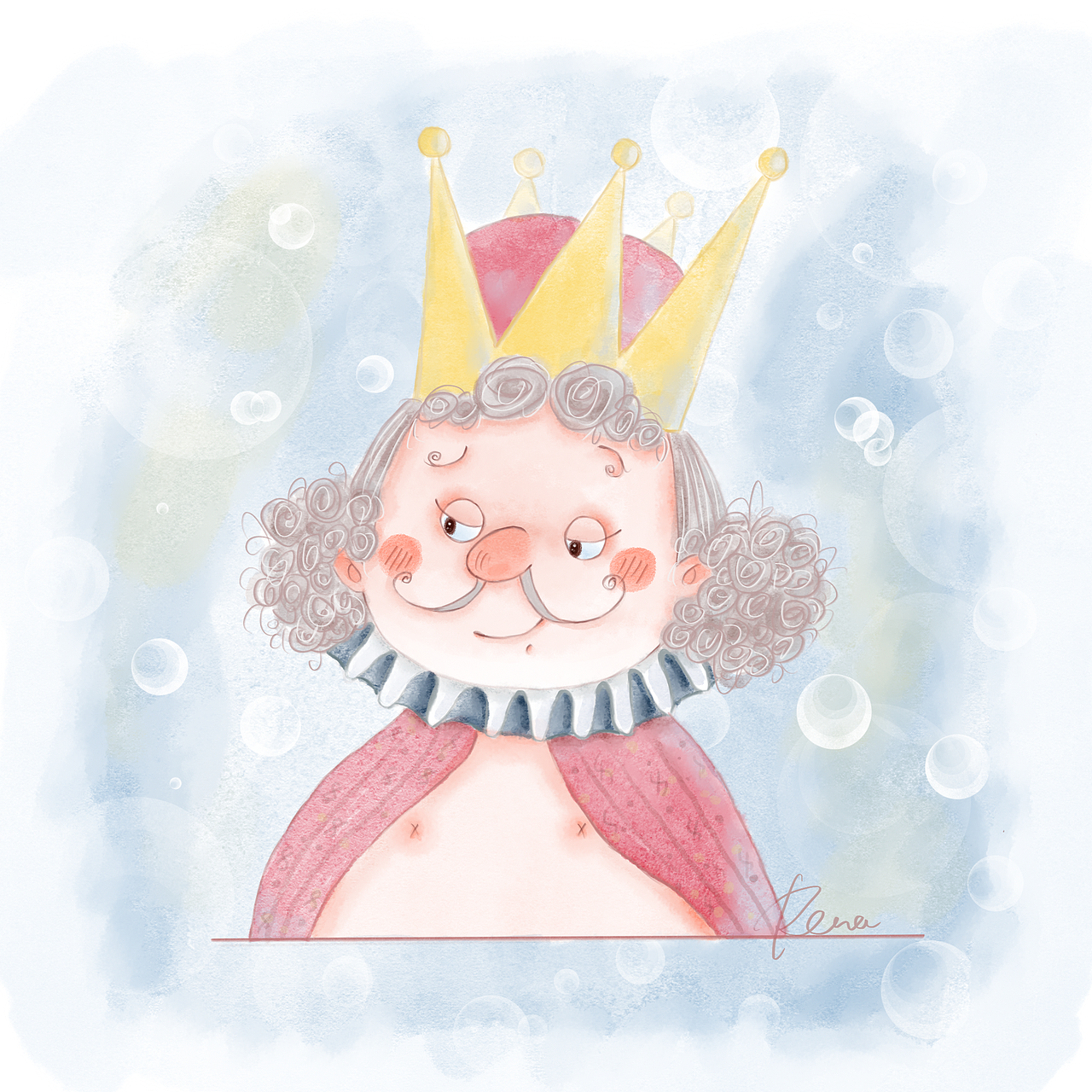 童話人物頭像——皇帝的新裝（圖ZMjQ0MTM0MTE2） - 兒童插畫 - 站酷設(shè)計師迷路的小灰原創(chuàng)素材 - 站酷ZCOOL