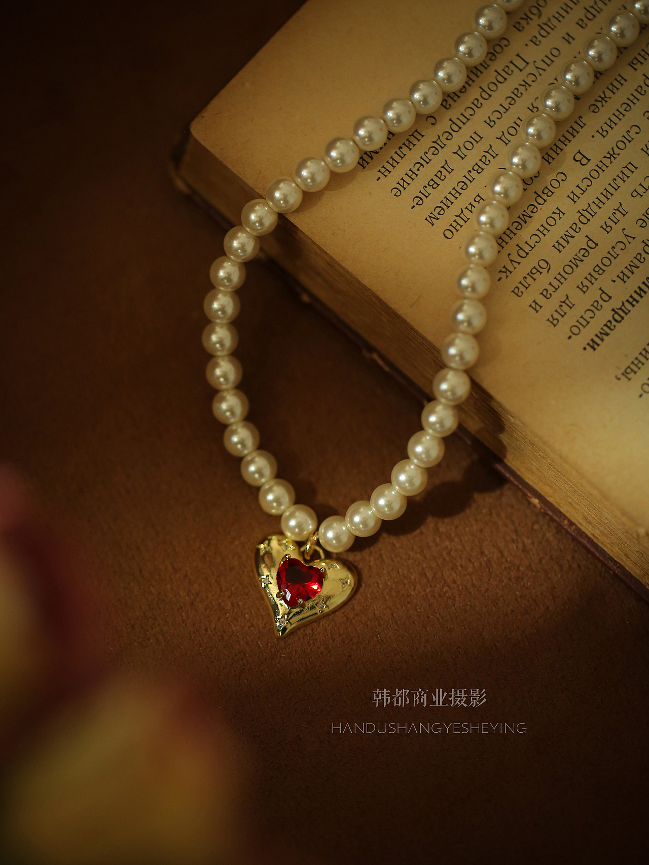 法式复古,饰品拍摄