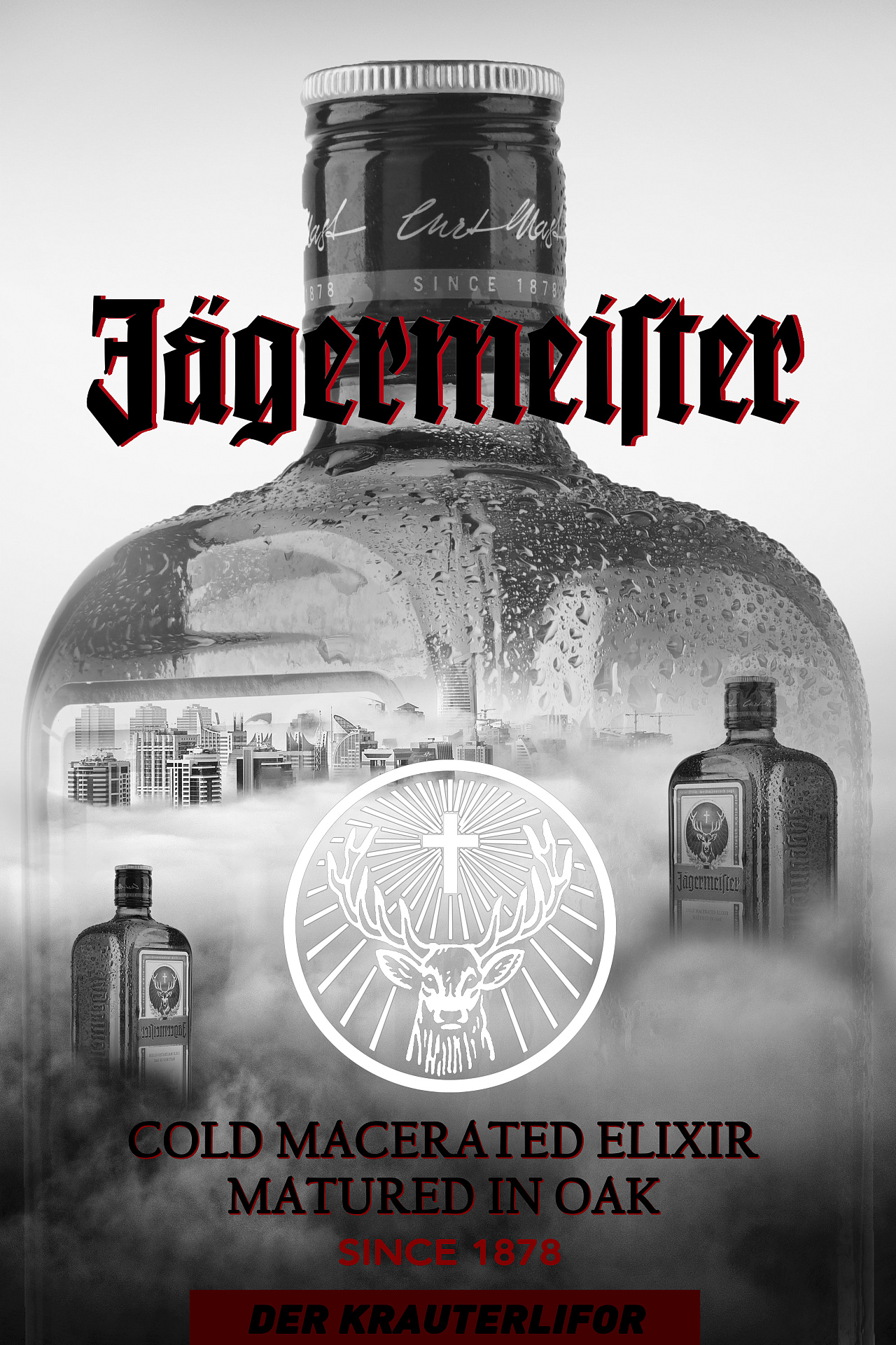 野格利口酒海报