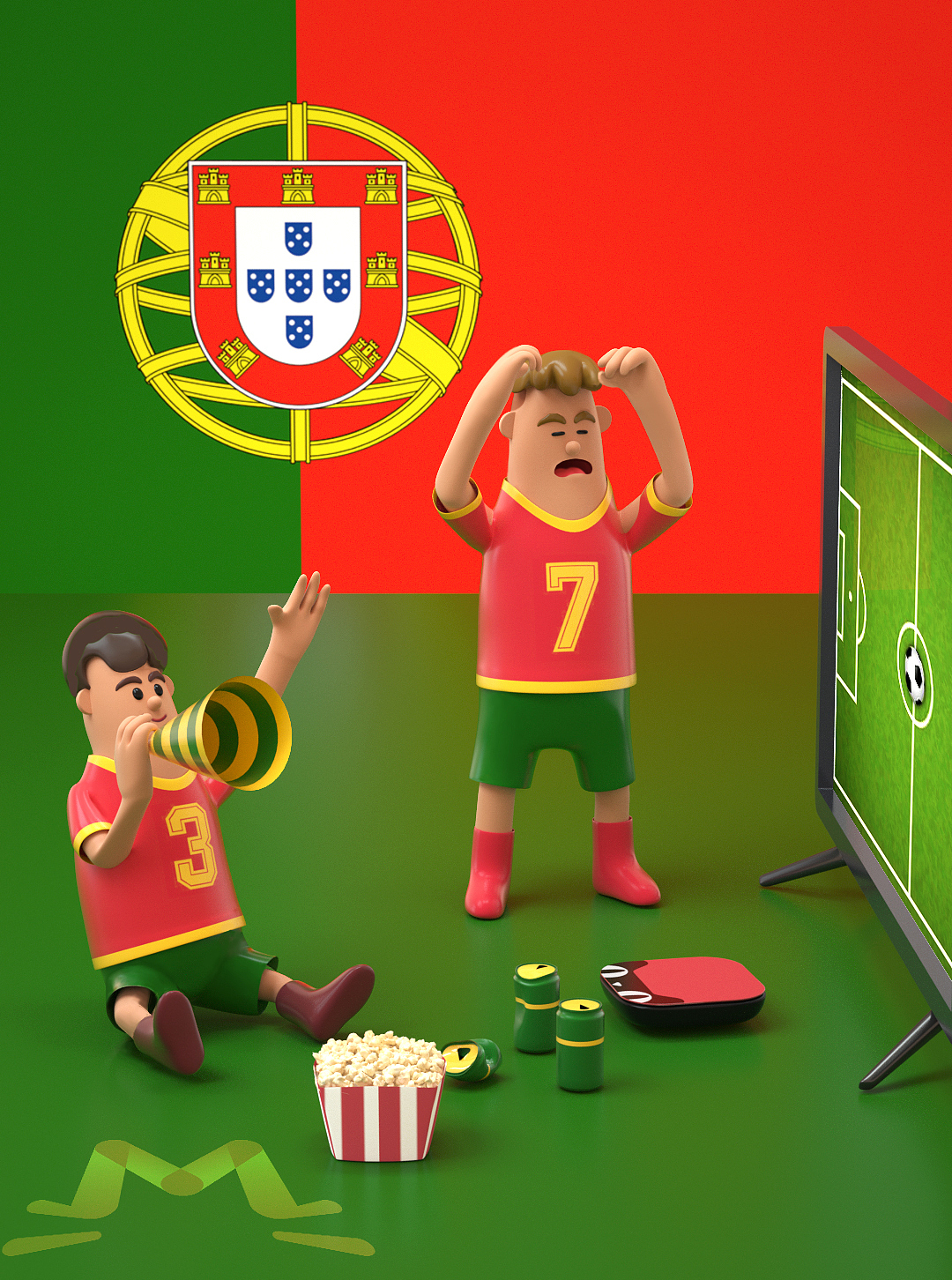 我家客厅是主场～（图ZMTE5Njc1MTU2） - 商业插画 - 站酷设计师二姑不让我乱起名原创素材 - 站酷ZCOOL