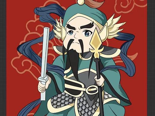 中国传统文化之门神之门神｜文创设计｜海报设计