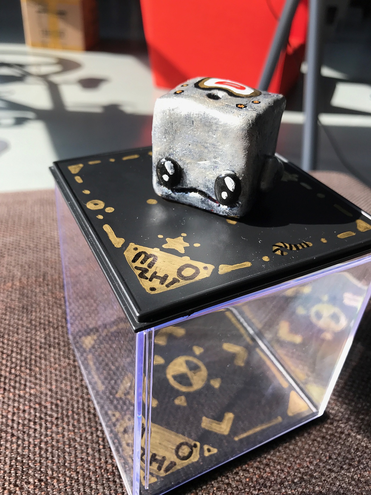 纯手工墨汁小鲸鱼